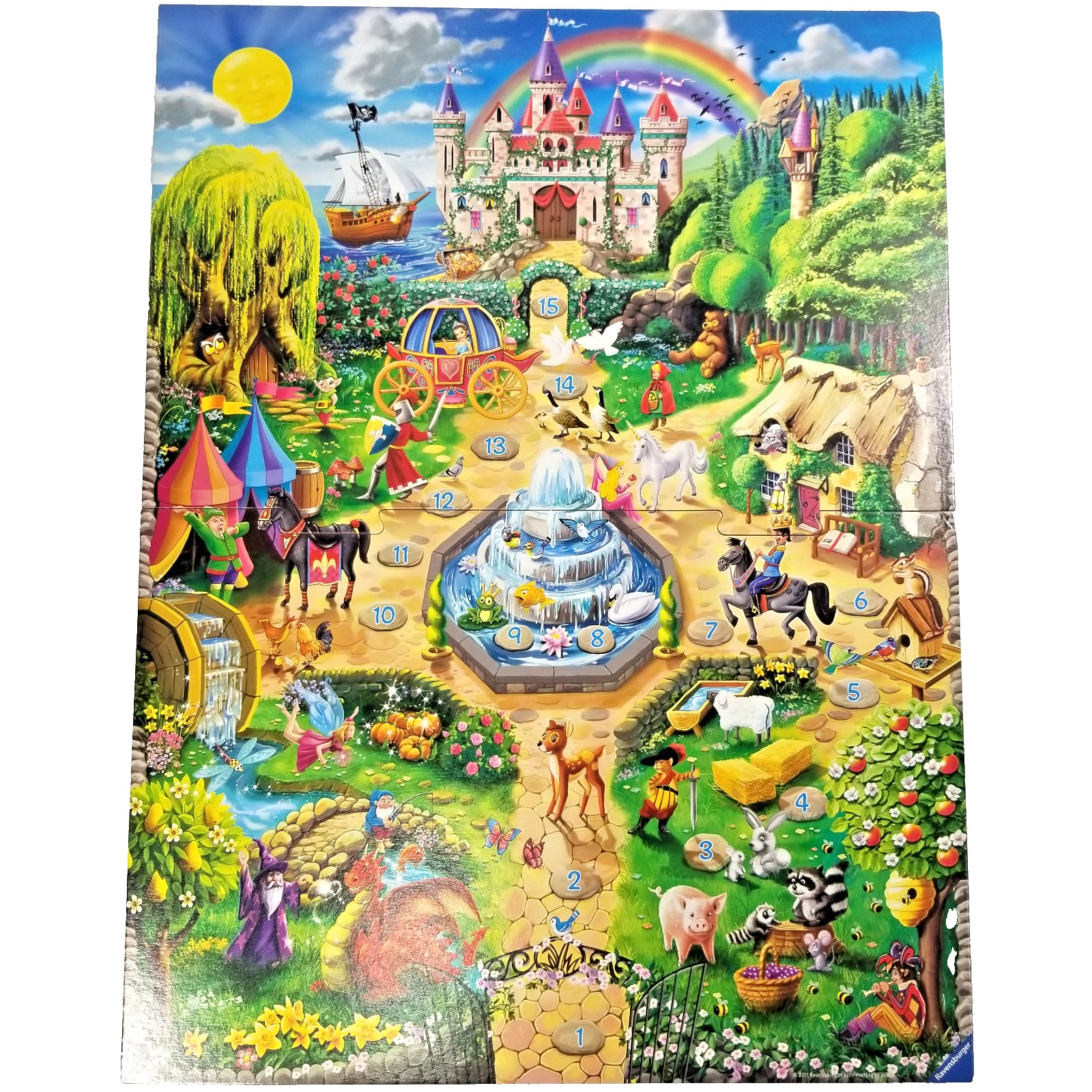 Ravensburger Mystery Garden Game 2011 The “Guess What I See” Board Game Complete