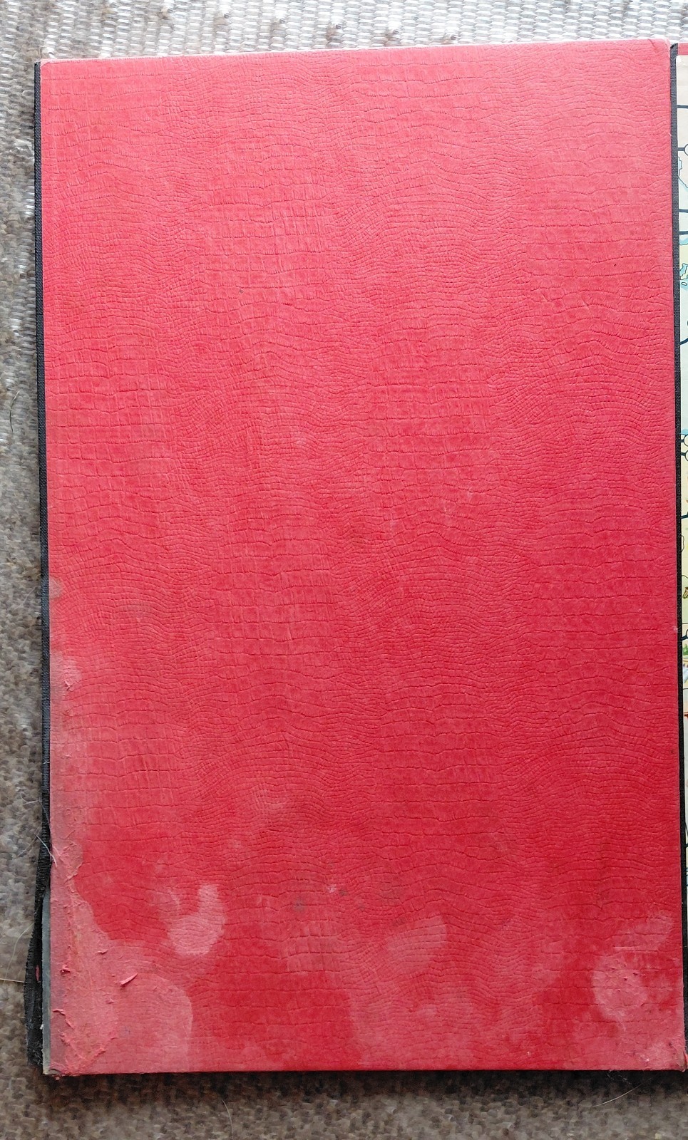 Antique 1952 ACROSS THE CONTINENT GAME BOARD ONLY PARKER BROTHERS 3-Fold USA
