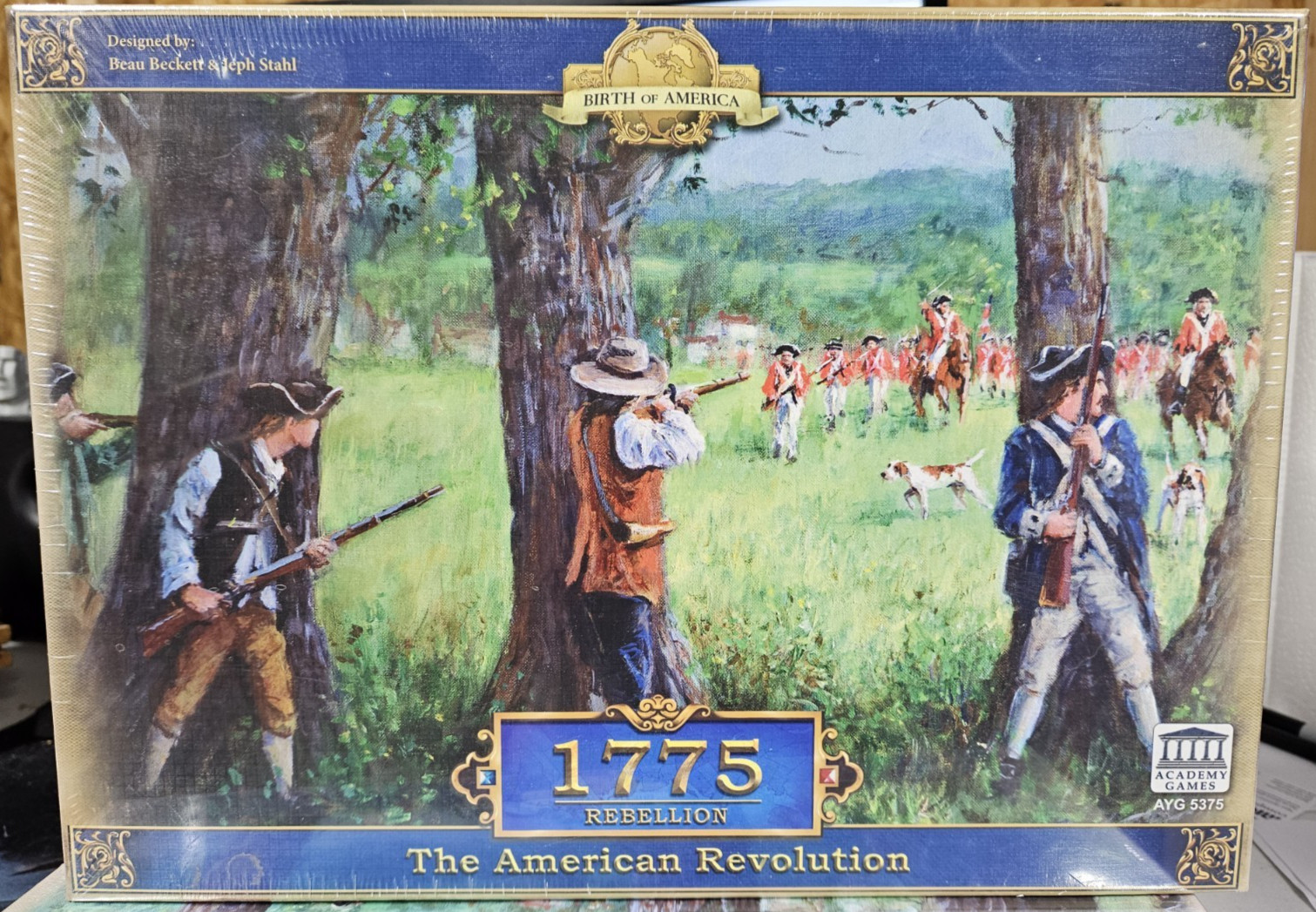 1775 Rebellion American Revolution Board Game Academy Games New Sealed