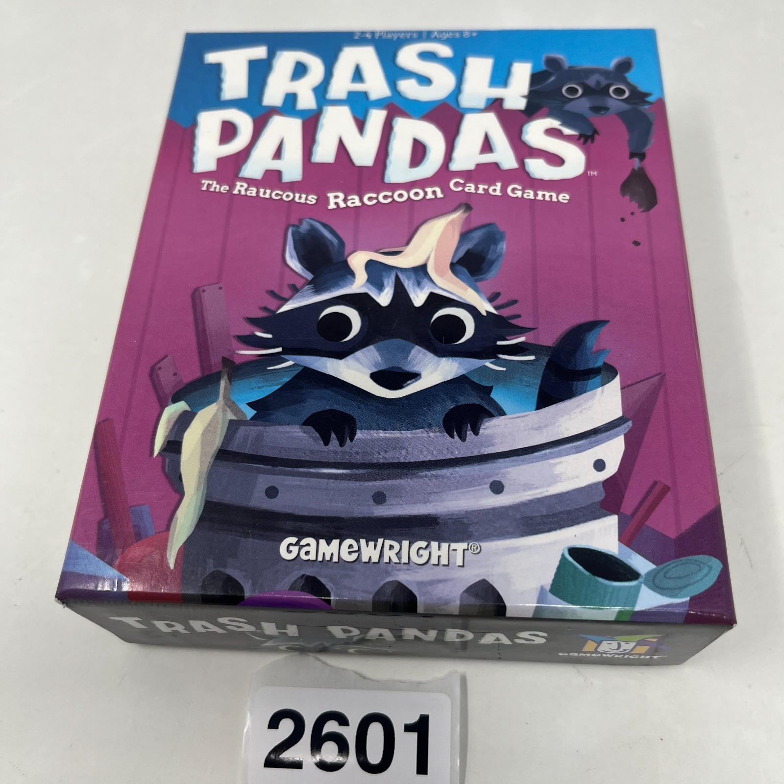 Gamewright Trash Pandas Card Game 2018 COMPLETE