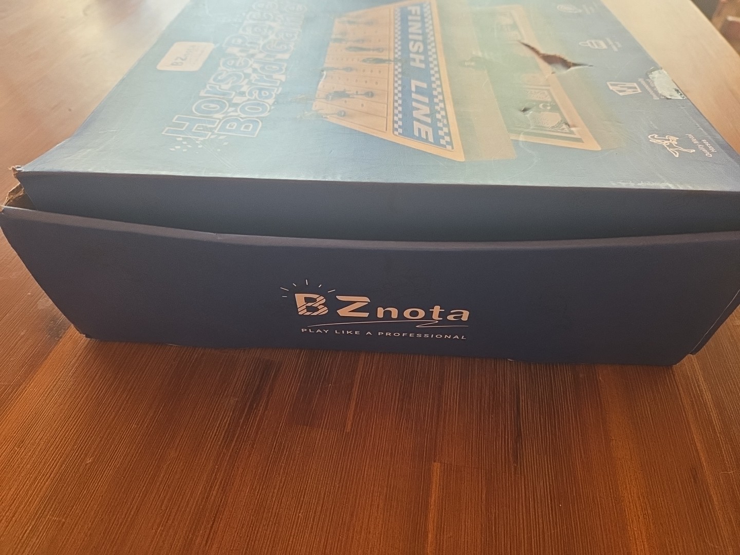 BZnota Horse Race Board Game Damaged Box New
