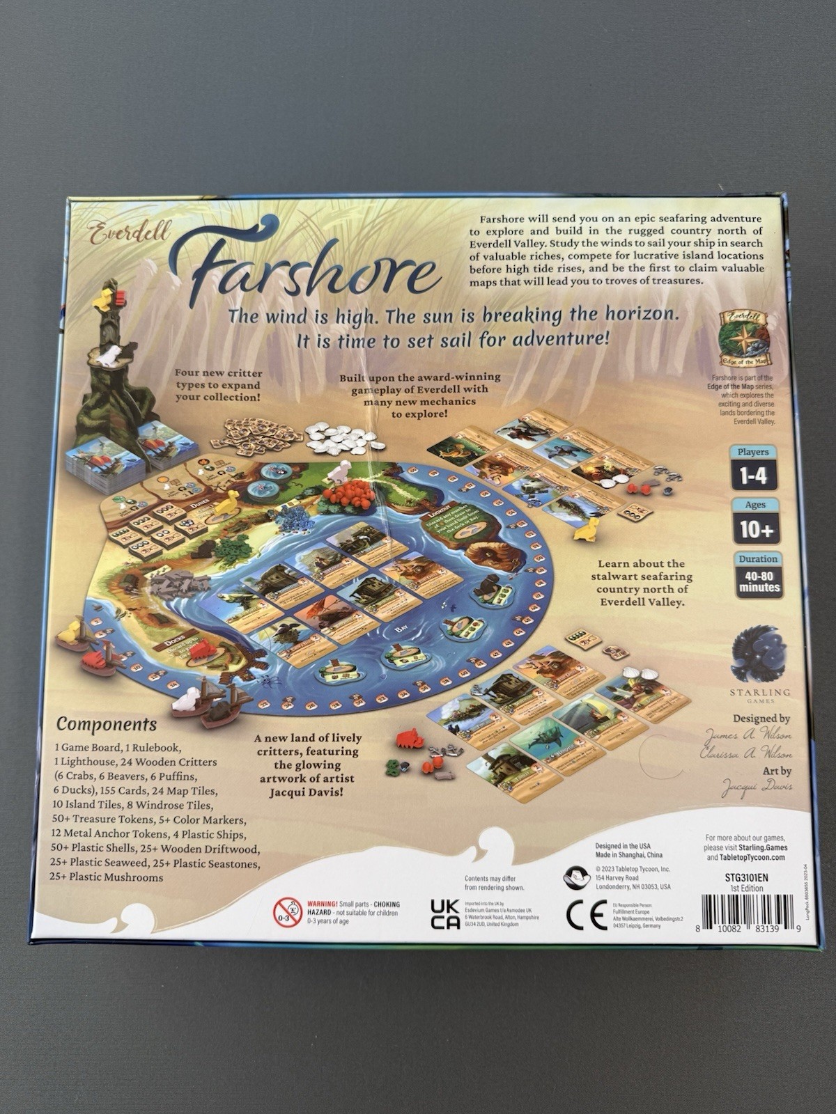 Everdell Farshore – Collector’s Edition w/ Deluxe Components & Solo – Board Game