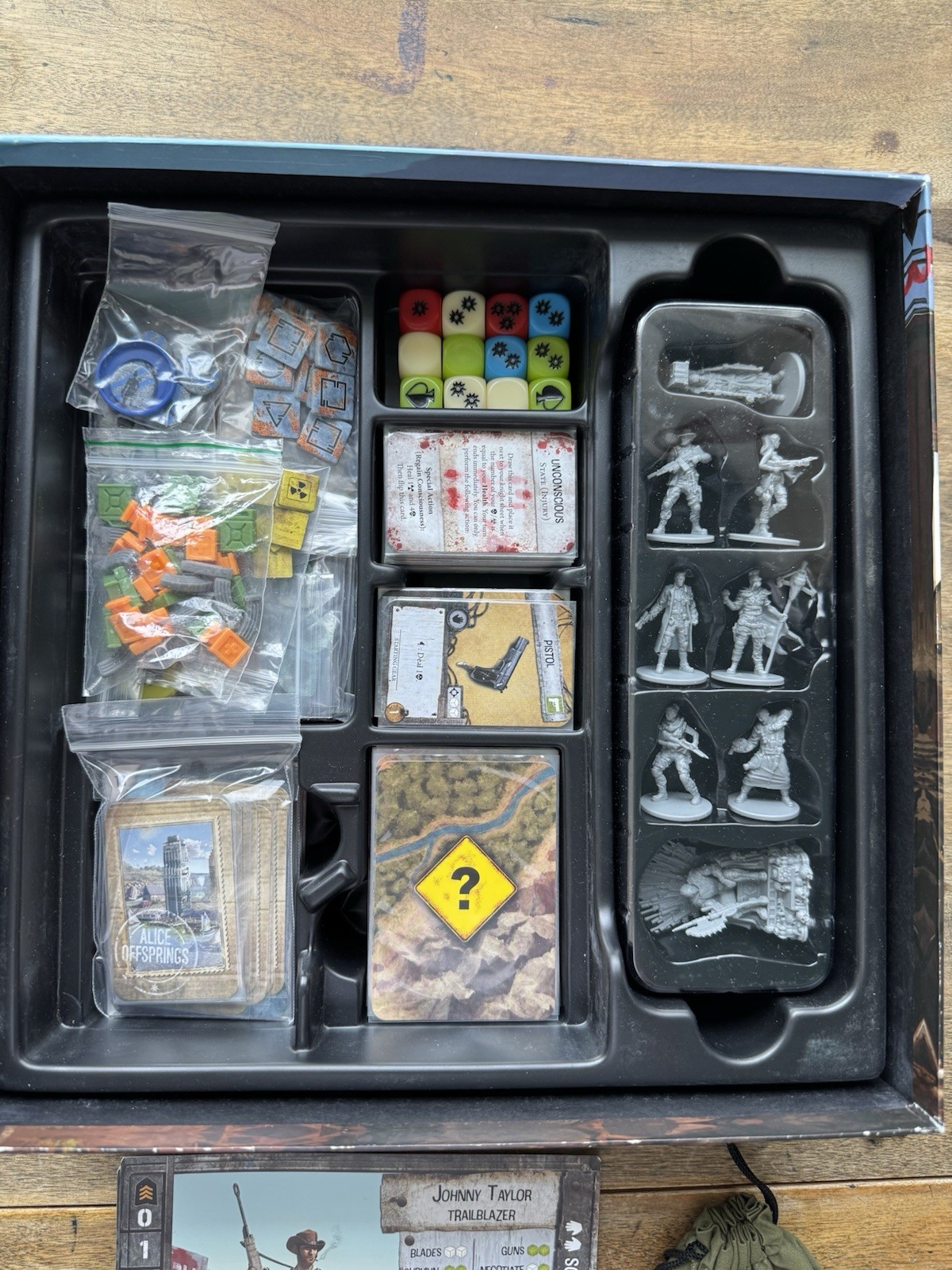 Waste Knights Board Game 2nd Ed Post-Apocalypse Australia
