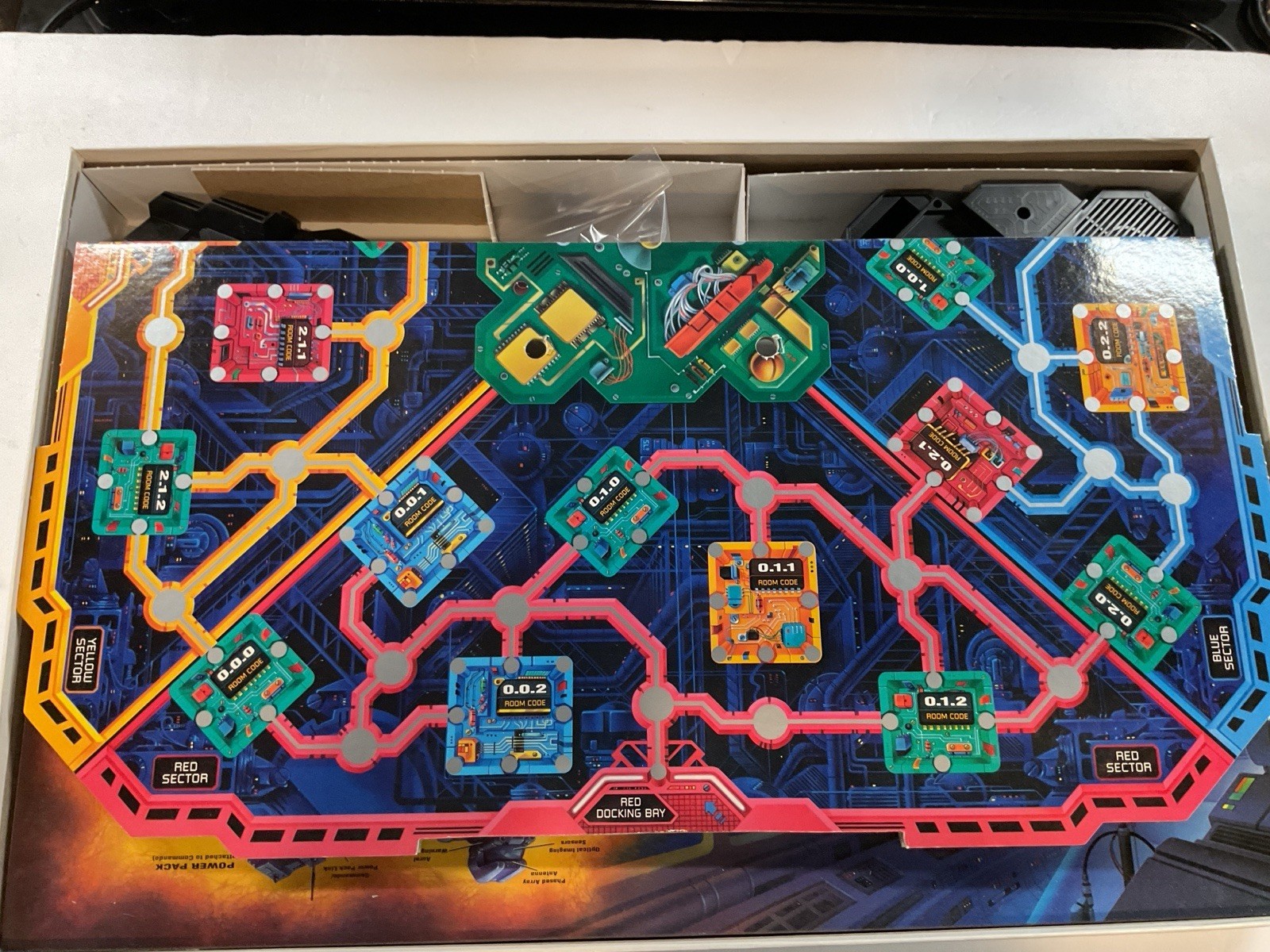 Vintage 1992 The Omega Virus Talking Electronic Board Game 100% Complete -Tested