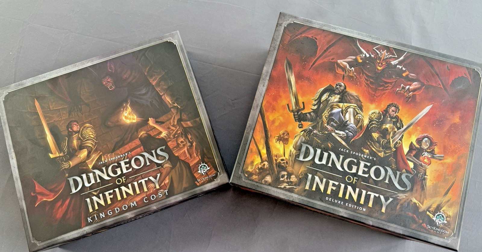 Dungeons of Infinity Deluxe Edition plus Kingdom Cost Expansion