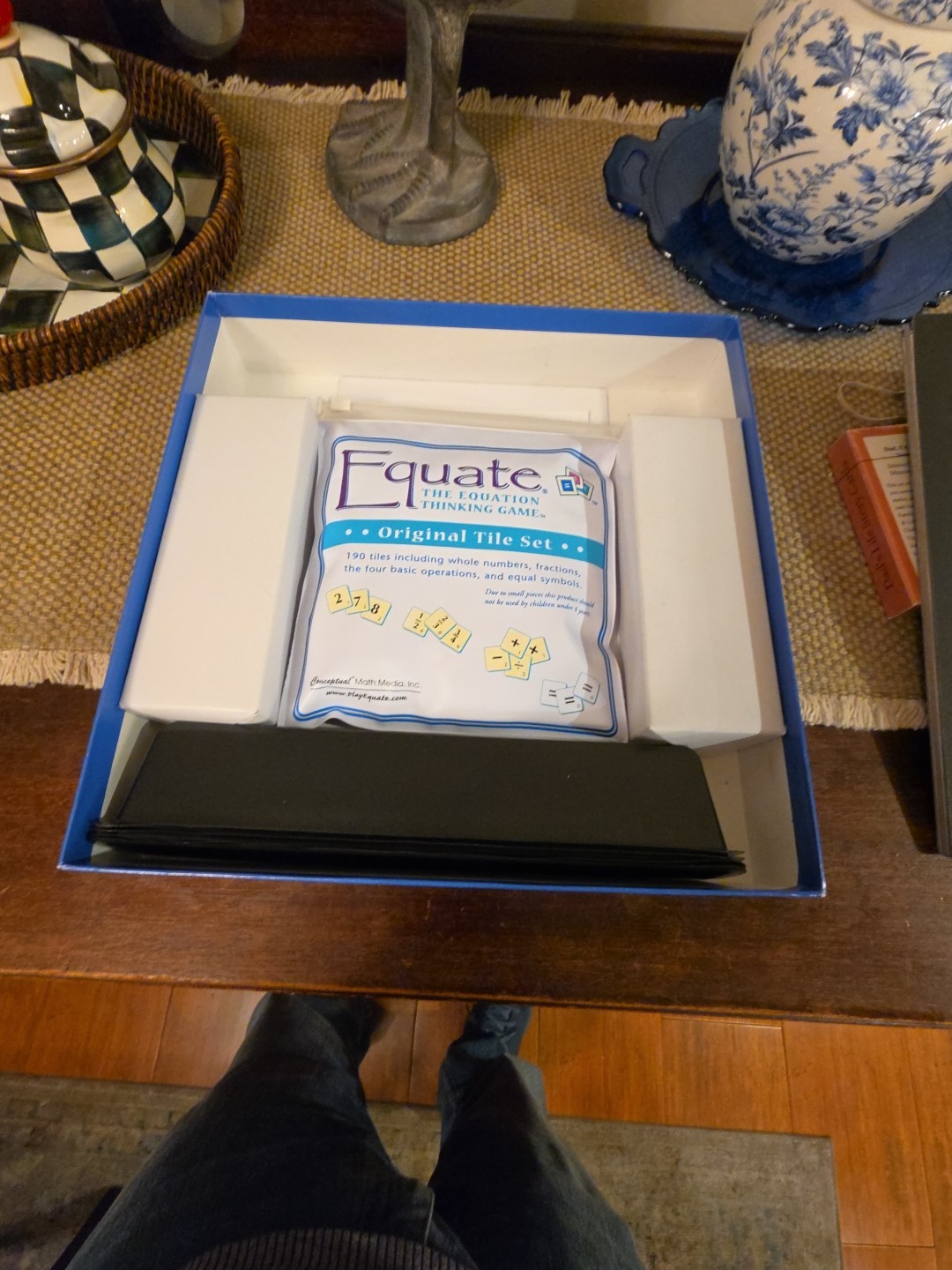 Equate The Equation Thinking Board Game – Home School – Math – Complete