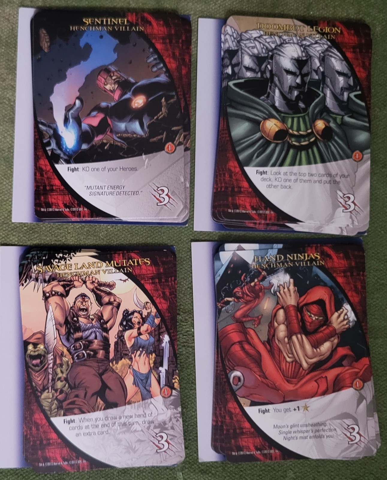 Marvel Legendary Upper Deck Card Building Game Complete with Three Promos