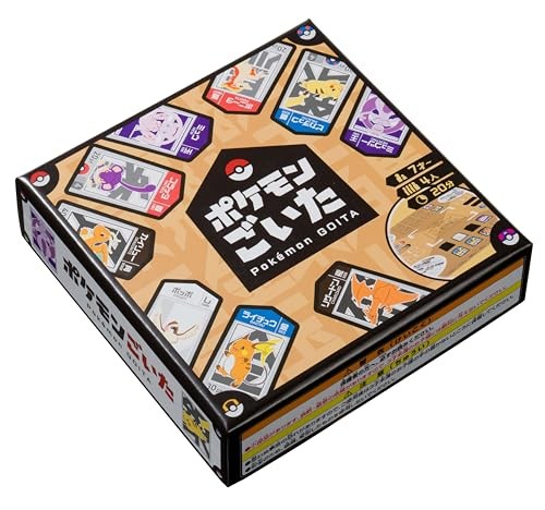 Pokemon Goita Family Card Game 4 Players 20 Min Ages 7+ Japan