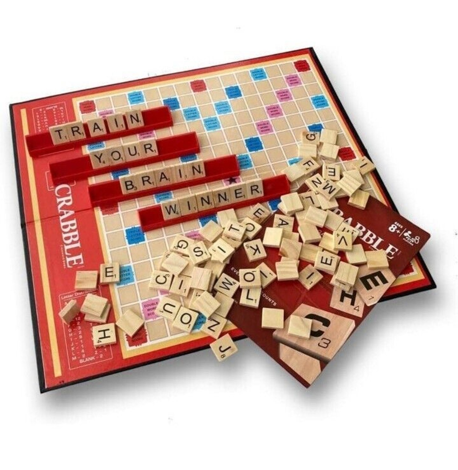 Scrabble Every Letter Counts Board Game Spelling Family Fun Night Hasbro 2013