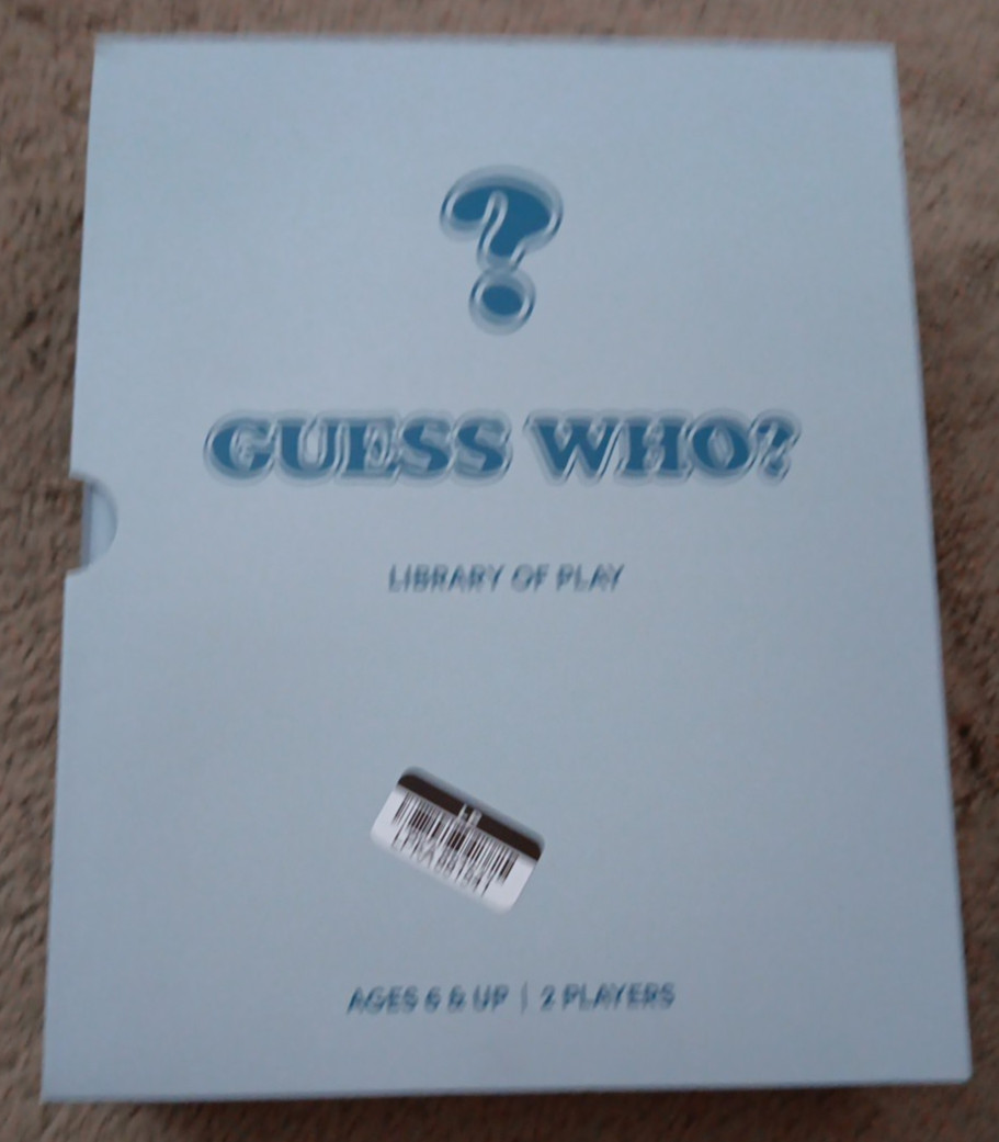 LIbrary of Play : Candy Land; Chess; Clue; Guess Who? Scattergories; Trouble;