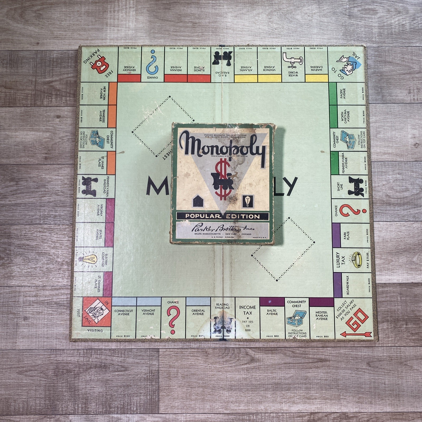 1935/46 Trade Mark Monopoly Game Darrow—First Parker Brothers Game