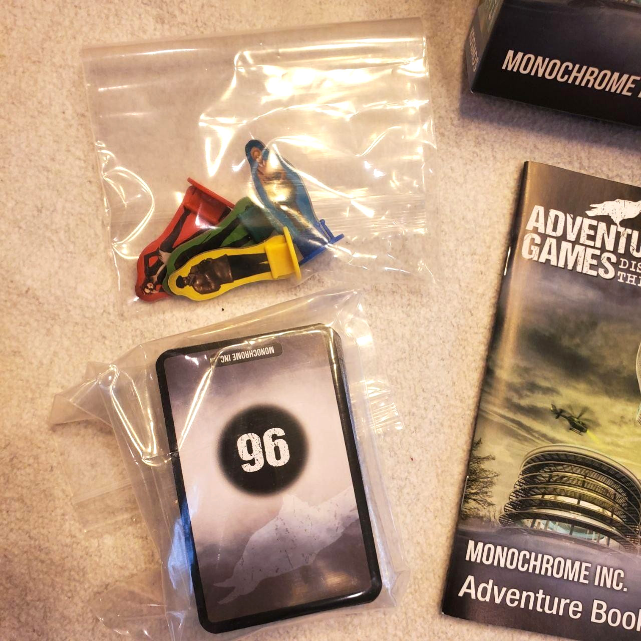 Adventure Games Monochrome Inc Board Game Kosmos 1-4 Players 16+ Coop Story