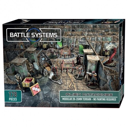 Tabletop Terrain – Alien Catacombs (178-Piece) – English
