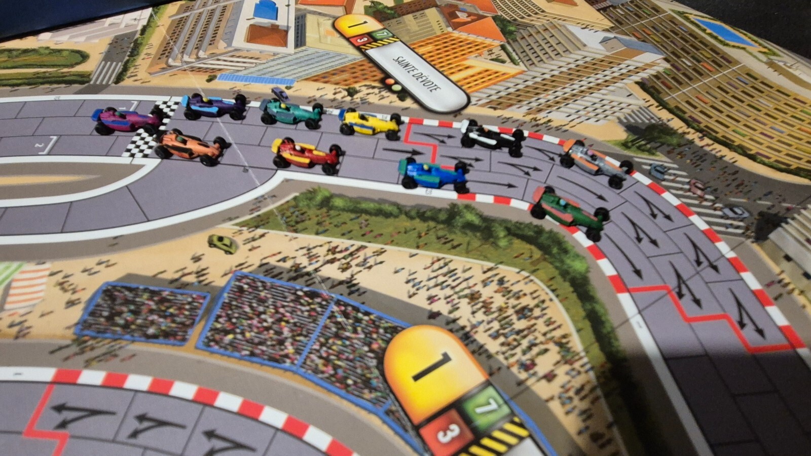 Formula D 10 painted miniature cars F1 / 10 cars F1 (20mm) painted