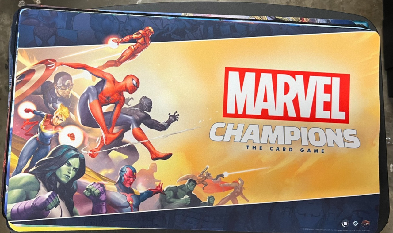Marvel Champions The Card Game neoprene playmat from Fantasy Flight Games F5
