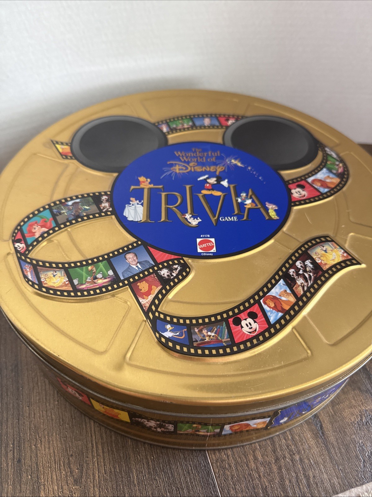 The Wonderful World Of Disney Trivia Board Game 1997 Complete Mattel CIB