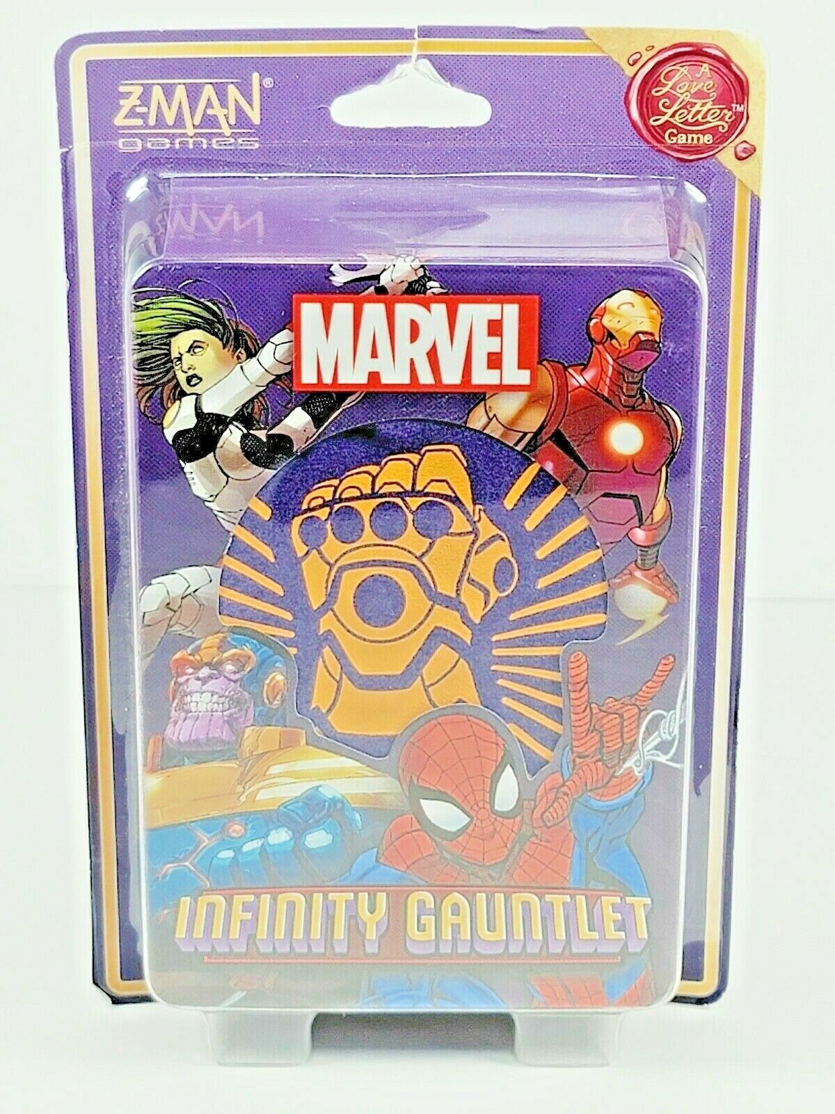 Z-Man Marvel Infinity Gauntlet A Love Letter Card Game Thanos Avengers 1 vs Many