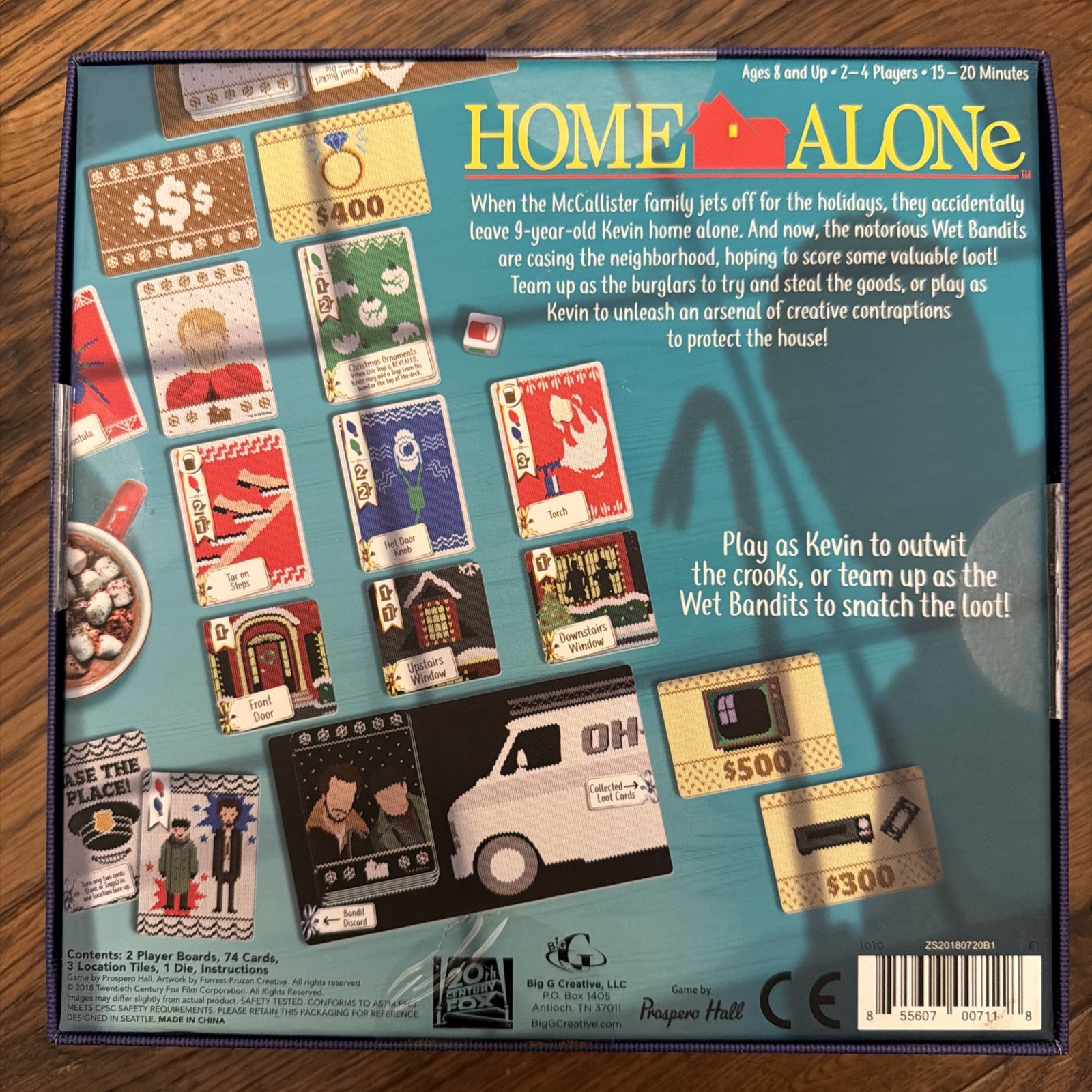 Home Alone board game (2018) – brand new & sealed – Prospero Hall