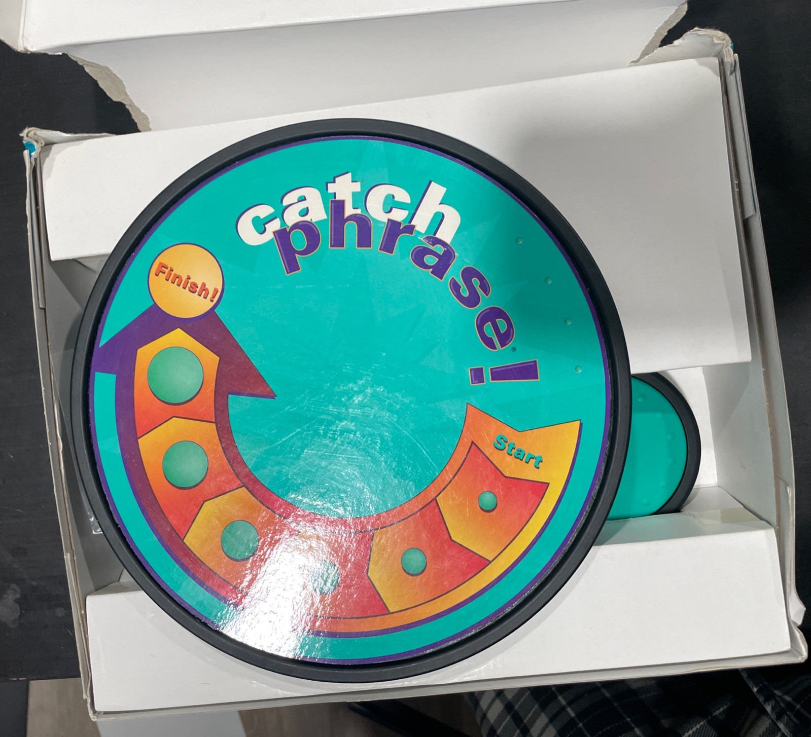 Catch Phrase Electronic Fast Talking Party Game Tested Working With Batteries
