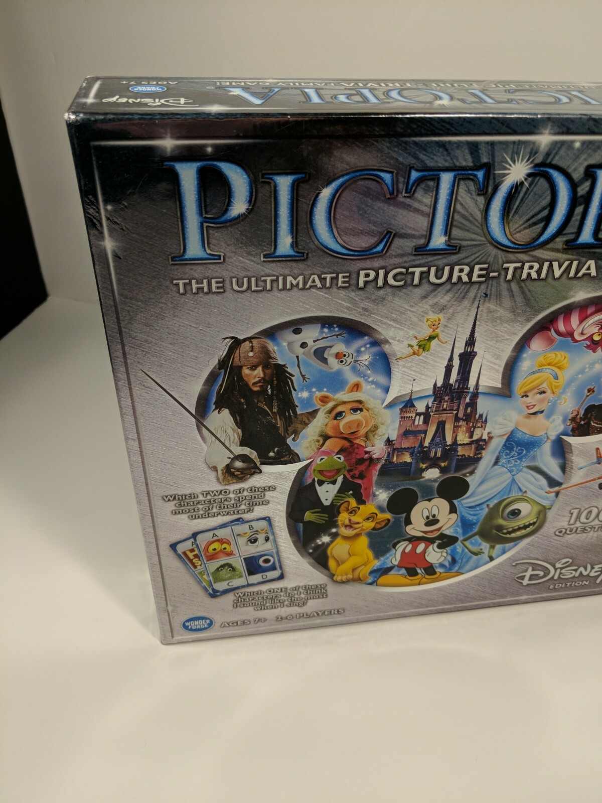 Disney Pictopia – Family Trivia Game: Disney Edition NEW Factory Sealed