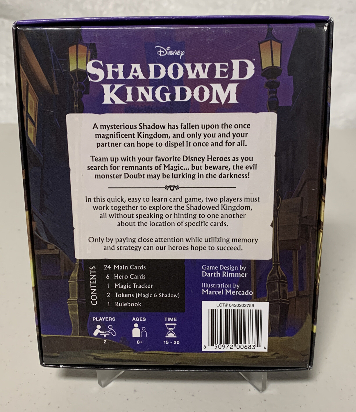 Disney Shadowed Kingdom Card Game Mondo Games Complete U4