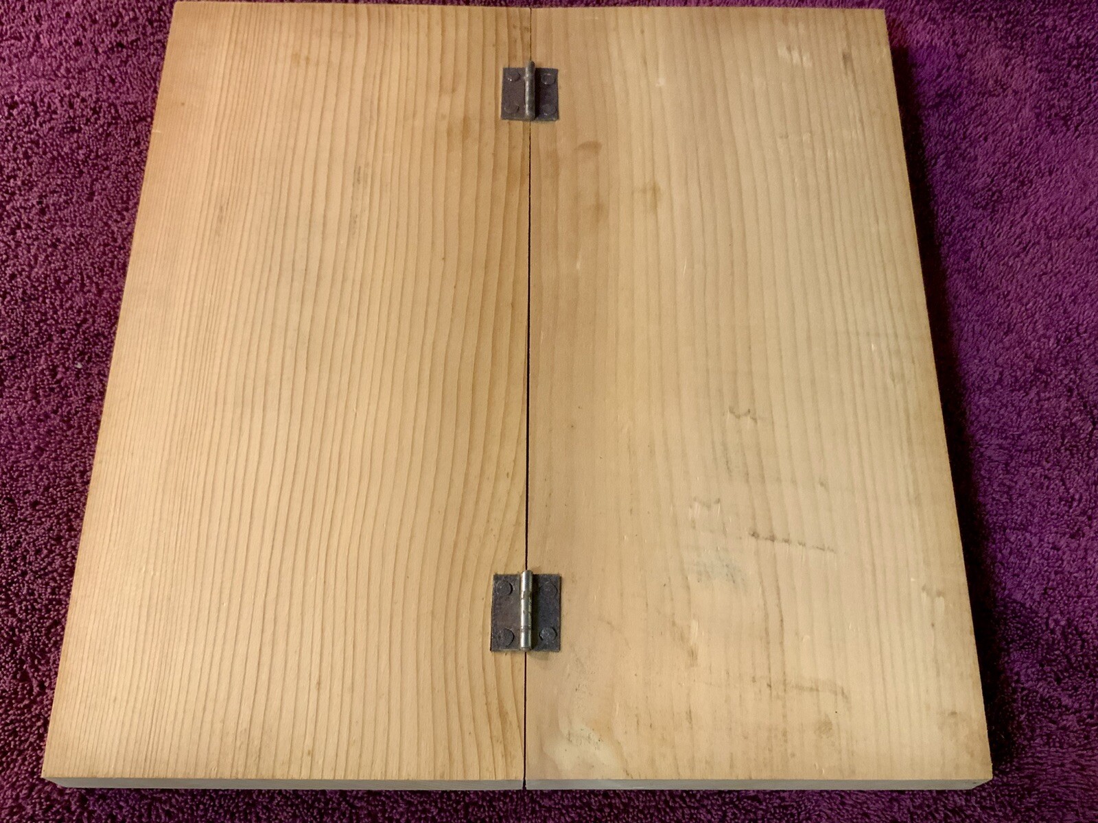 Vintage Wooden Folding Go-Board Without Legs 11″+× 12″+× 1″ Pieces Instructions