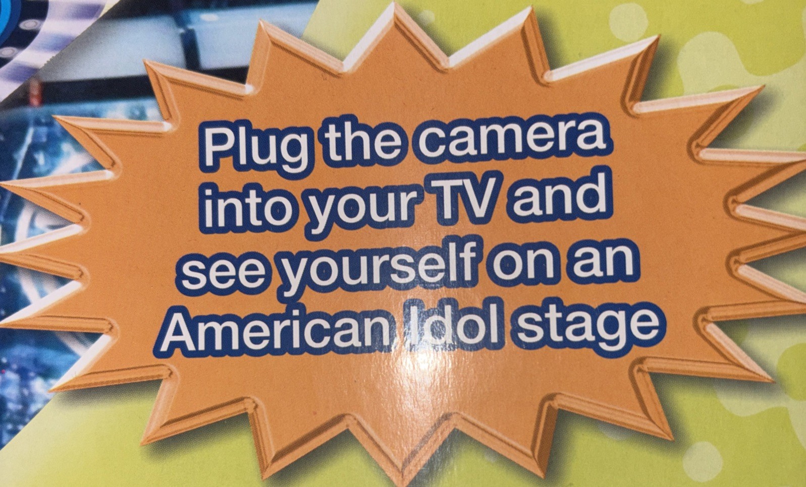 Rare 2008 American Idol “Be A Star On TV” Plug & Play Interactive Video Game NEW