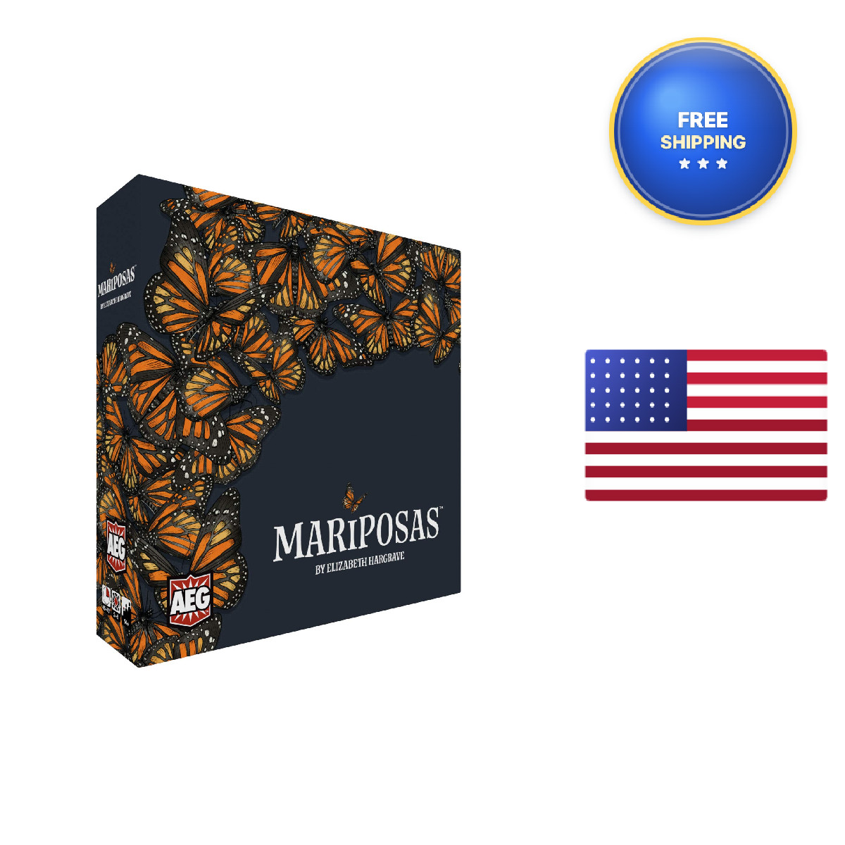 Alderac Entertainment Group Aeg Mariposas Board Game Play The Monarch Butterfly