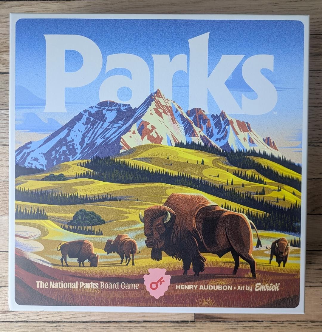 Parks Board Game – 2nd Edition – National Parks Board Game – Henry Audubon