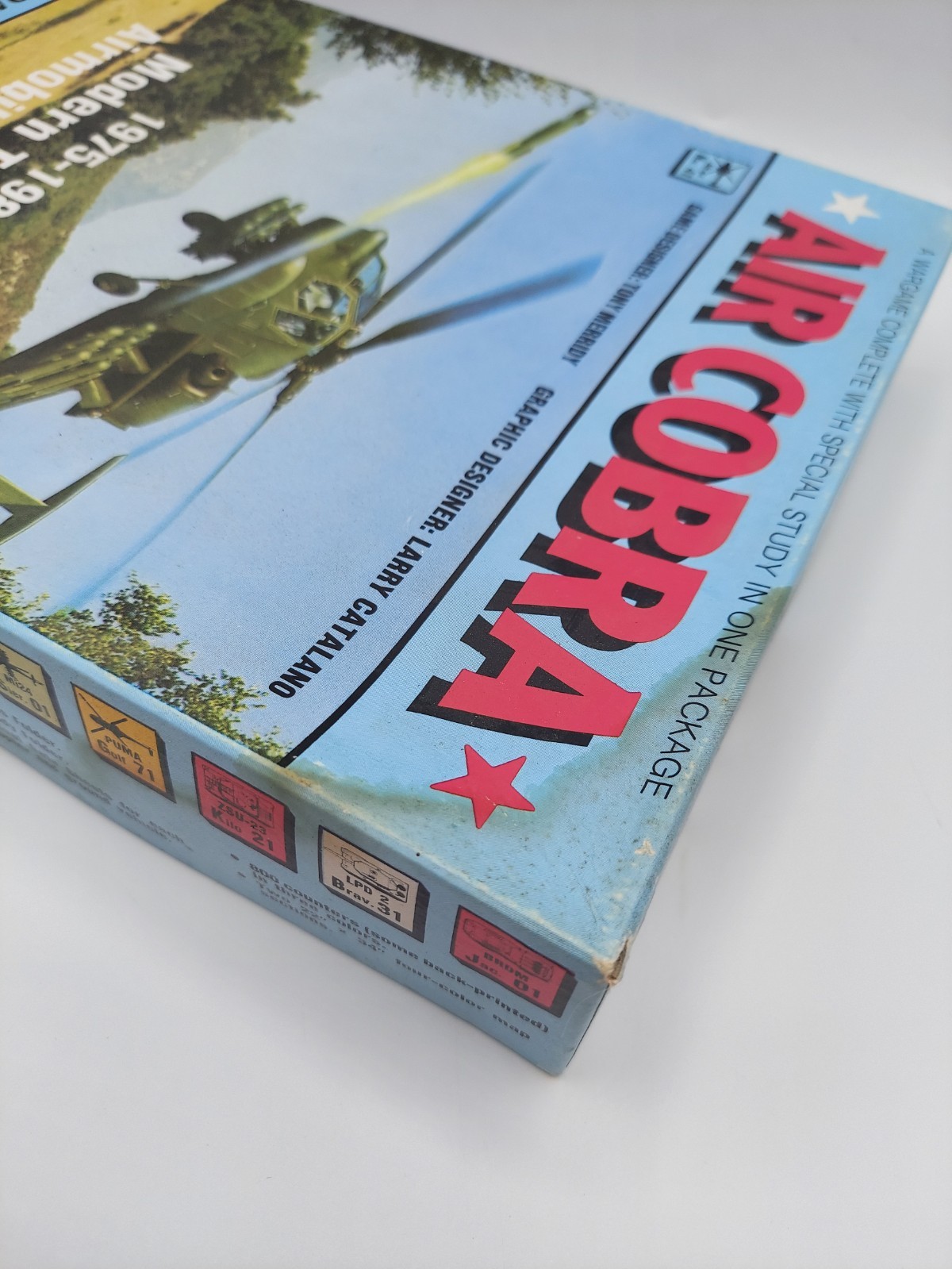 Unpunched Vintage 1980 AIR COBRA Operational Studies Group OSG War Game Complete