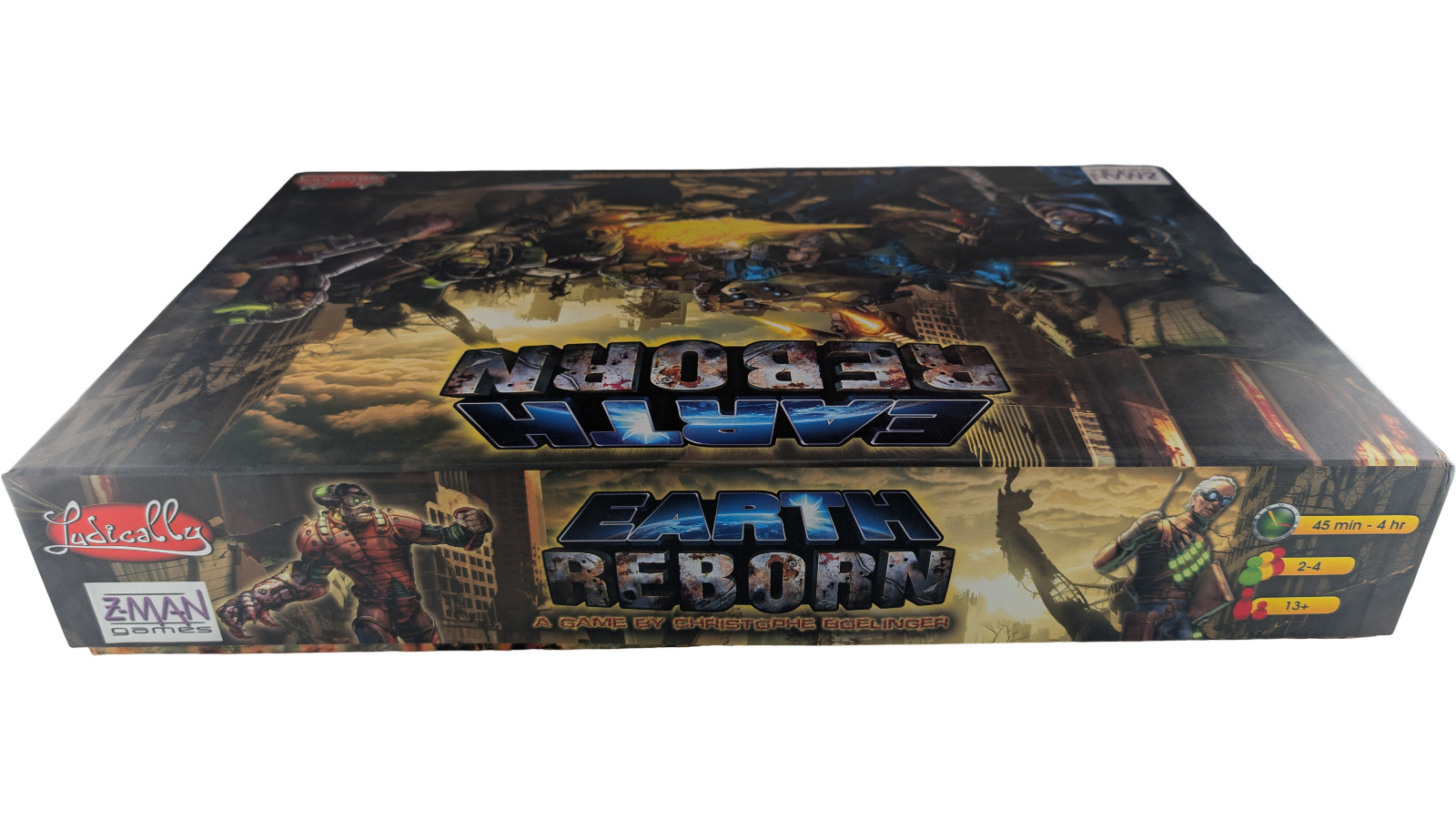 Earth Reborn Board Game Z-Man Games Ludically ER01EN 2010 Miniatures Set