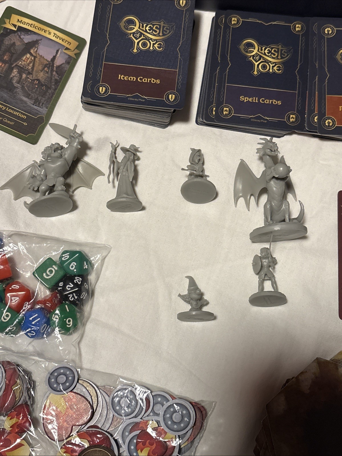 Disney Onward – Quests of Yore Officially Licensed RPG Complete Game, Age 8+, 2+
