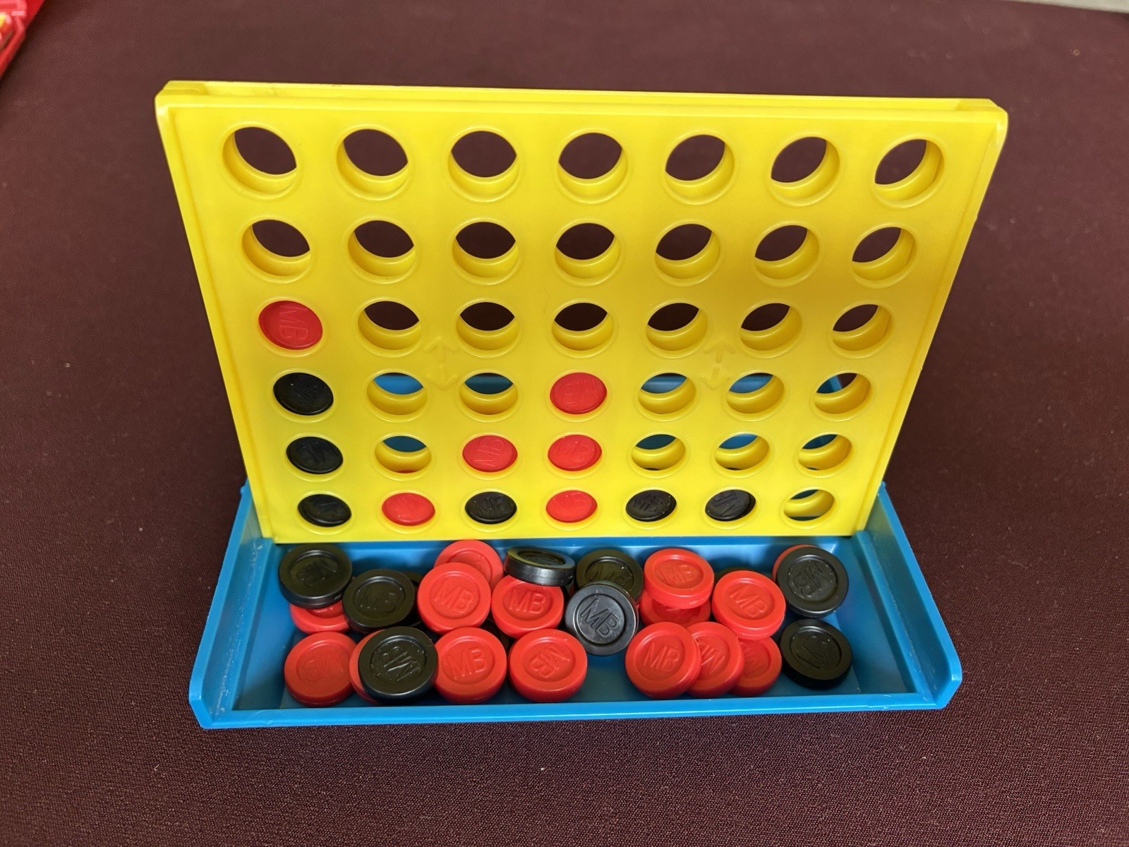 LOT OF 7 Milton Bradley VTG Travel Games- Memory Connect 4 Trouble Yahtzee +More