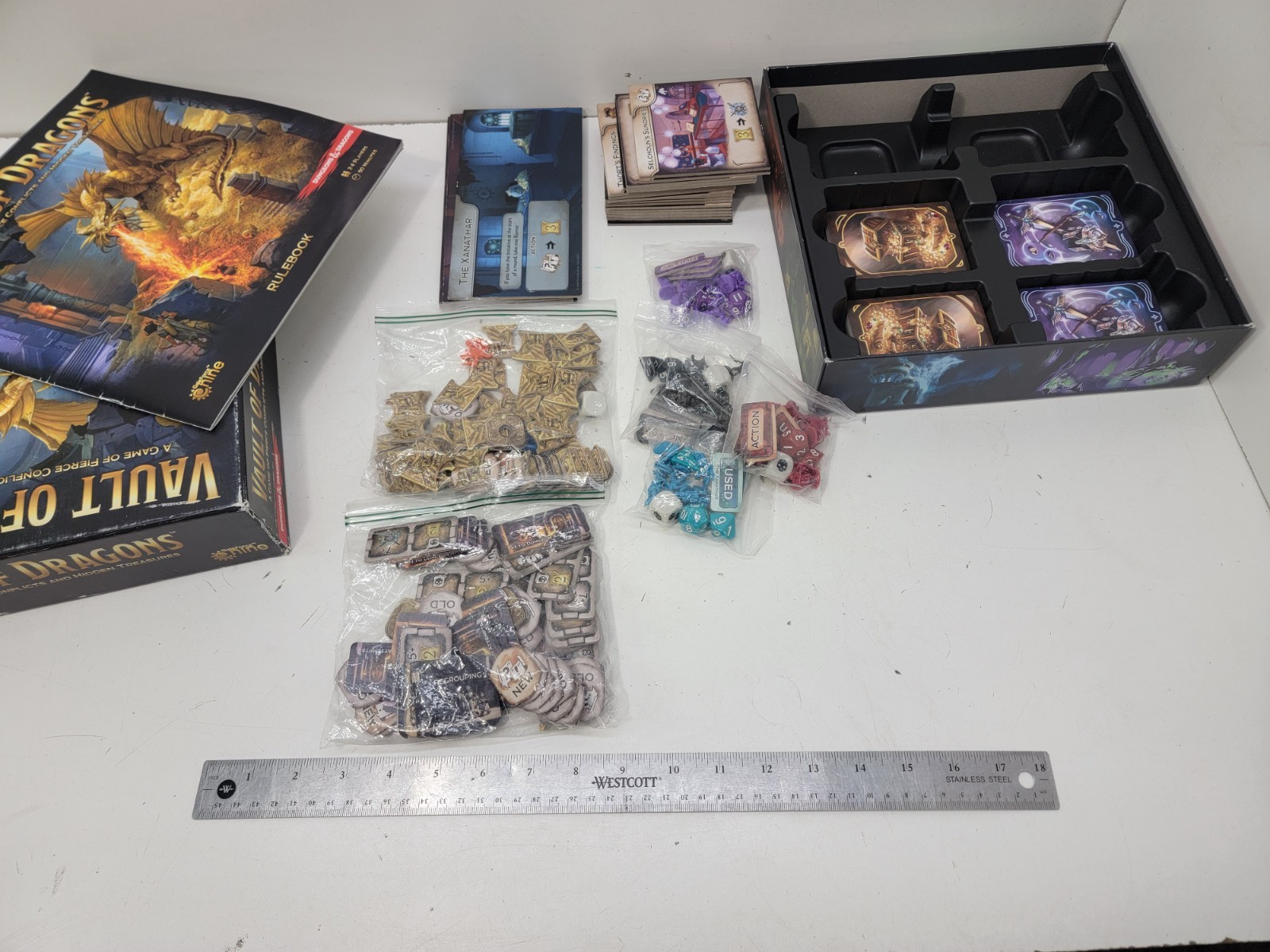 Vault Of Dragons Board Game Gale Force Nine D&D Dungeons & Dragons Waterdeep