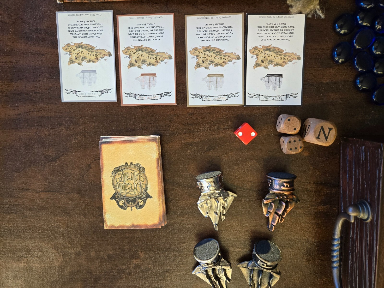 Front Porch Classics Dread Pirate Treasure Chest Family Game First Edition MINT