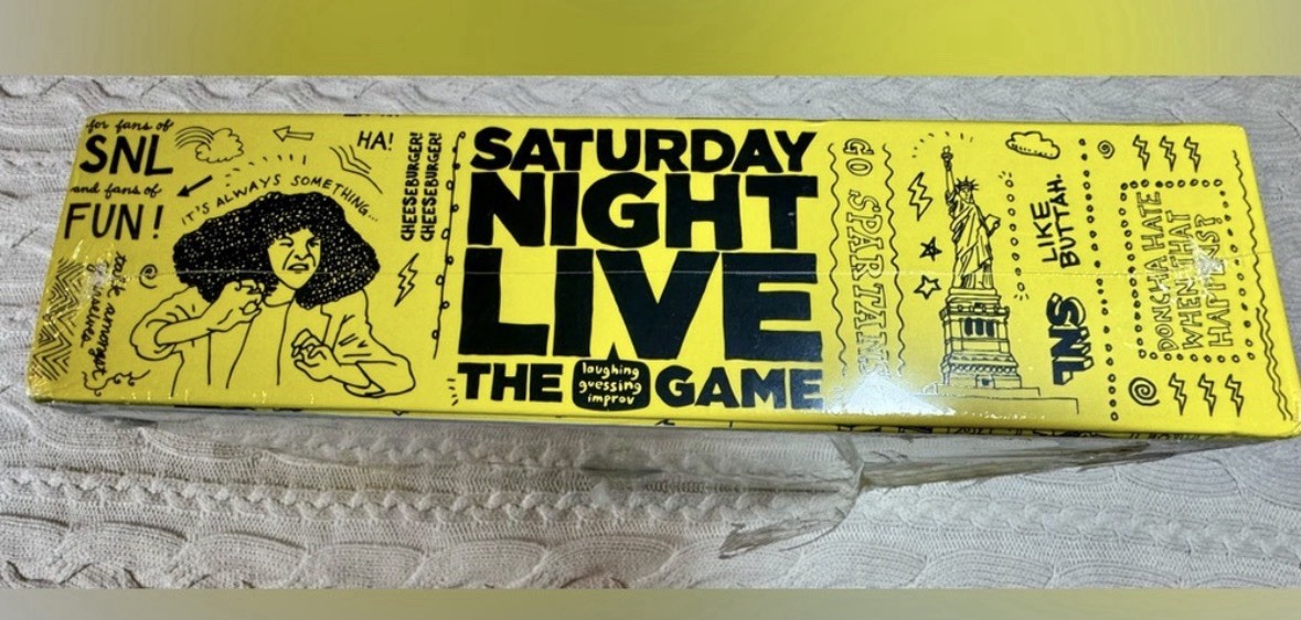 Discovery Toys Saturday Night Live The Game Party Board, Timers, Cue Cards #1272