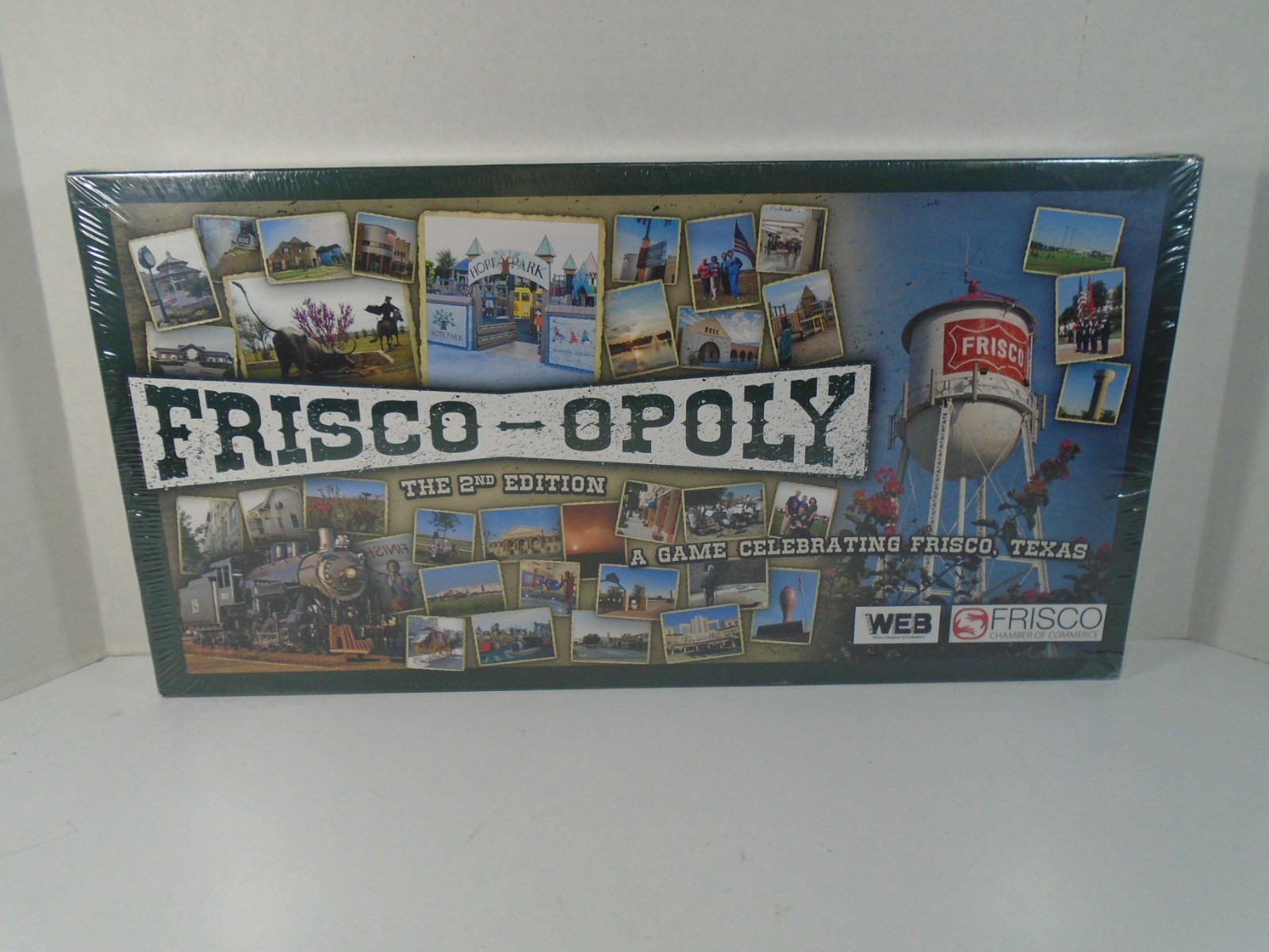 LATE FOR THE SKY–FRISCO-OPOLY–FRISCO, TEXAS–MONOPOLY BOARD GAME (NEW)