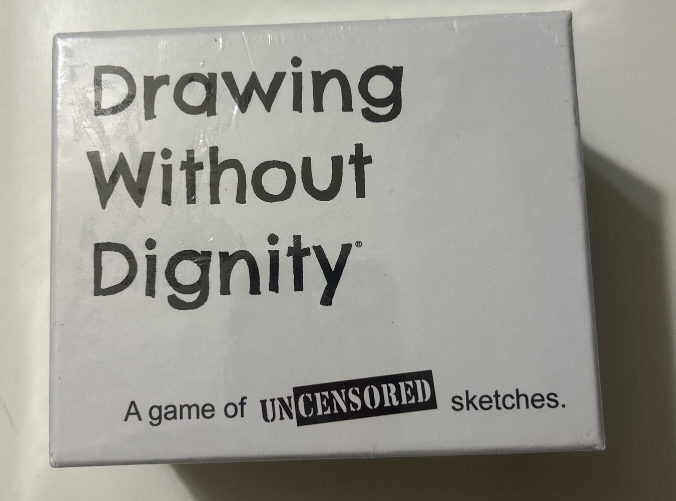 Drawing Without Dignity Game Of Uncensored Sketches Two Point Oh Games New Seal
