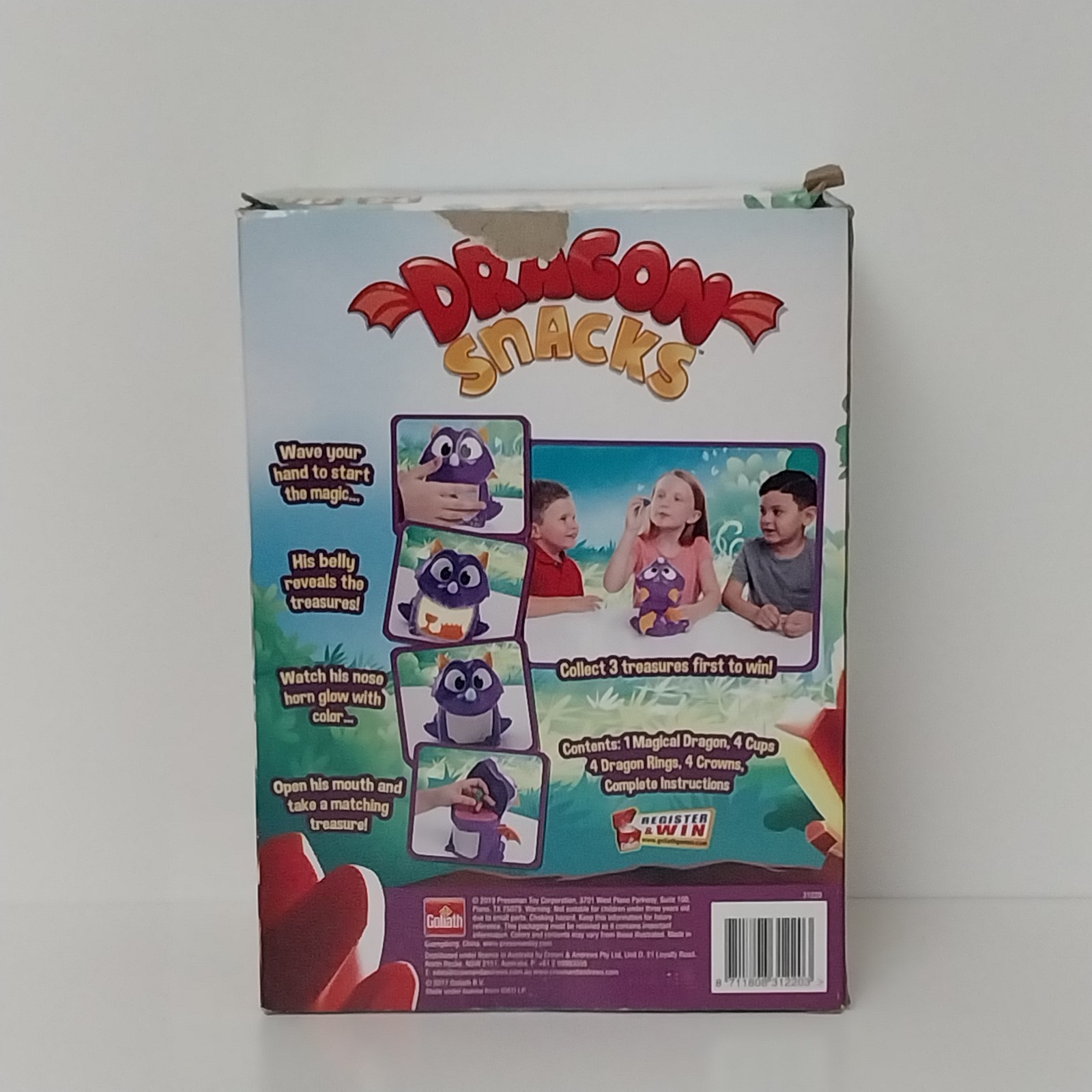 Dragon Snacks Goliath 2019 Kids Children Treasure Crown – Missing Instructions