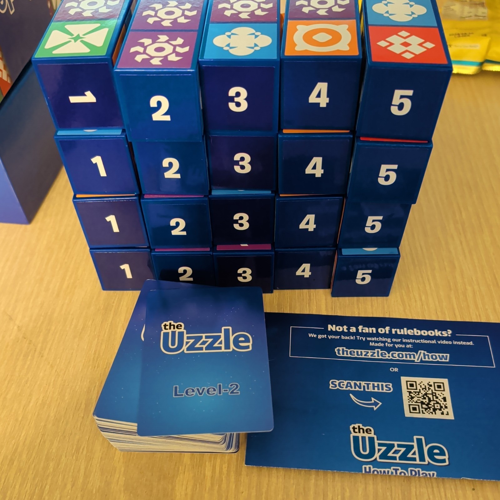 The Uzzle Family Educational Board Games for Children & Adults 100% COMPLETE