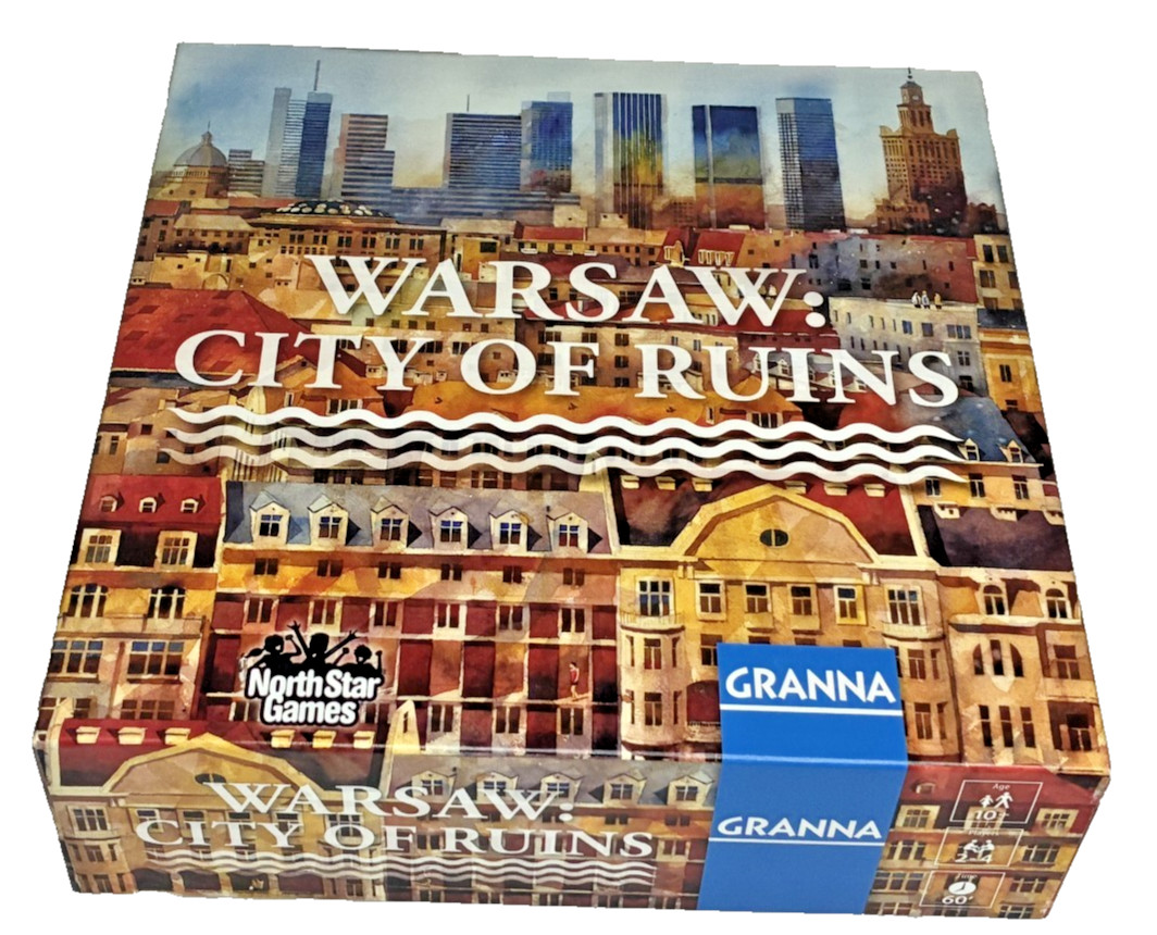 Warsaw: City of Ruins Board Game – Abstract Strategy Game – Granna Games