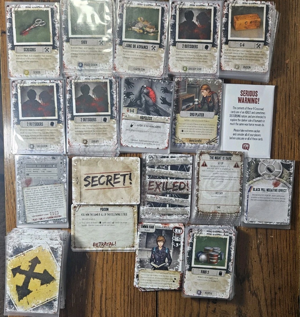 DEAD OF WINTER THE LONG NIGHT BOARD GAME PLAID HAT GAMES W Wood Organizer
