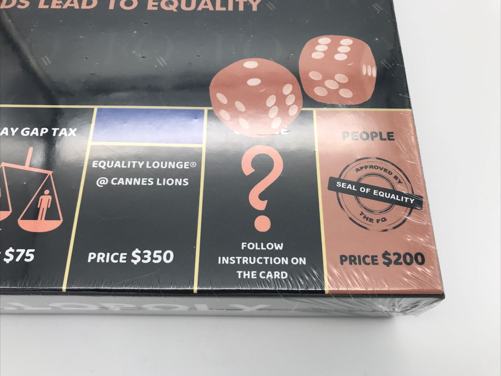 EQUALOPOLY Board Game, FQ The Female Quotient New Sealed