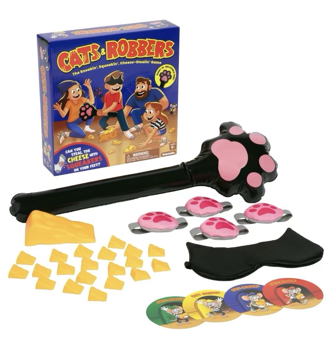 Cats & Robbers Family Board Game Ages 6+ New Sealed RELATABLE BRAND