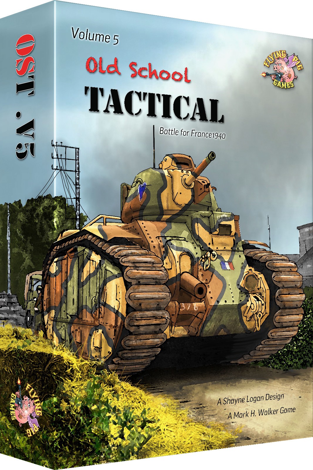 Flying Pig Games Old School Tactical Volume 5: Battle for France 1940 NISW