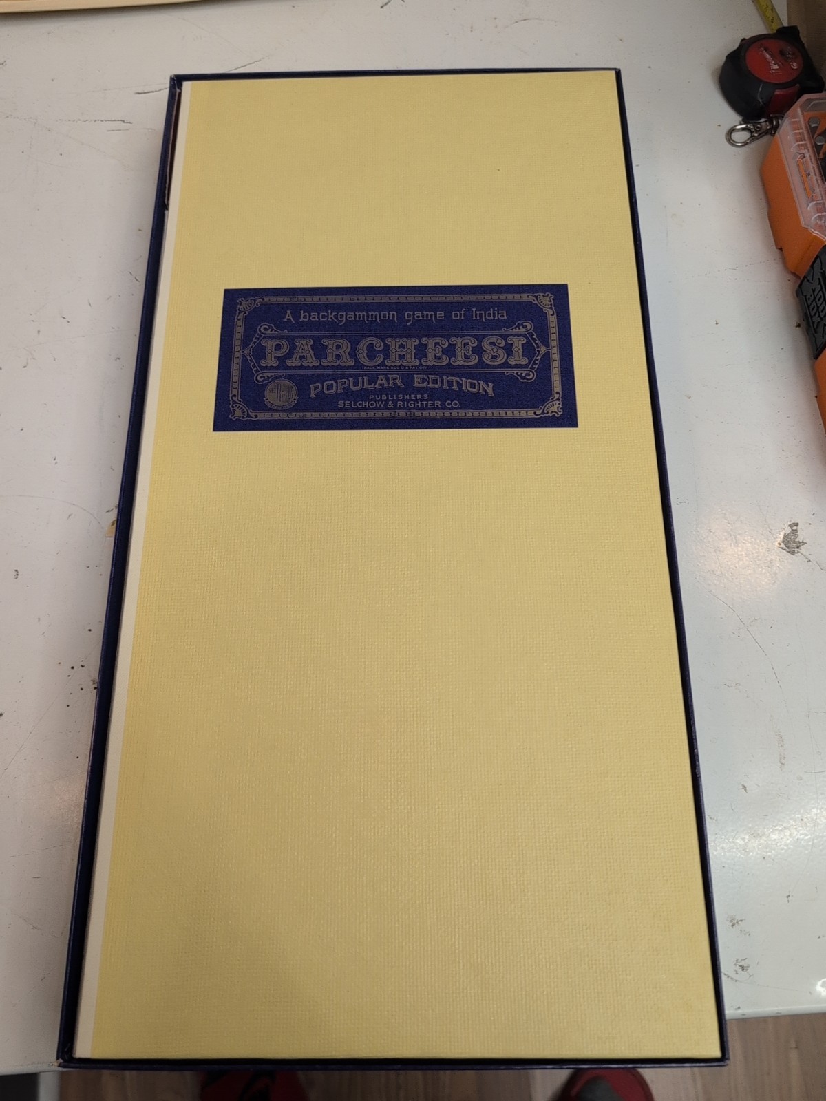Vintage Parcheesi Board Game Gold Seal Edition – 1964 | wooden missing 1 Die