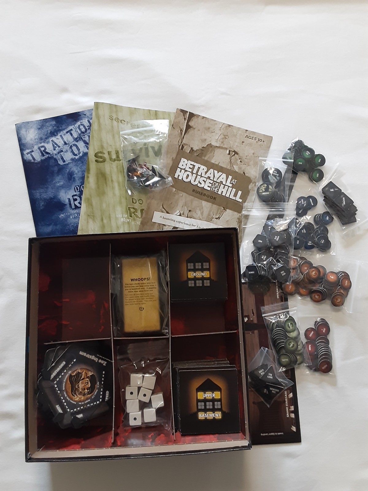 Betrayal at House on the Hill 1st Ed / Betrayal at Mystery Mansion – Excellent!