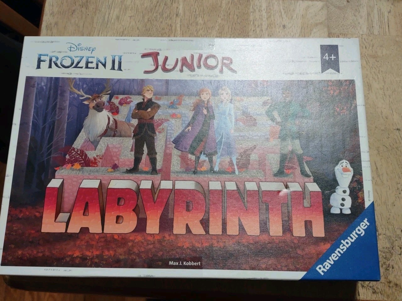 Disney’s Frozen II Labyrinth Junior Board Game Ravensburger 4+ 2-4 Players Comp.
