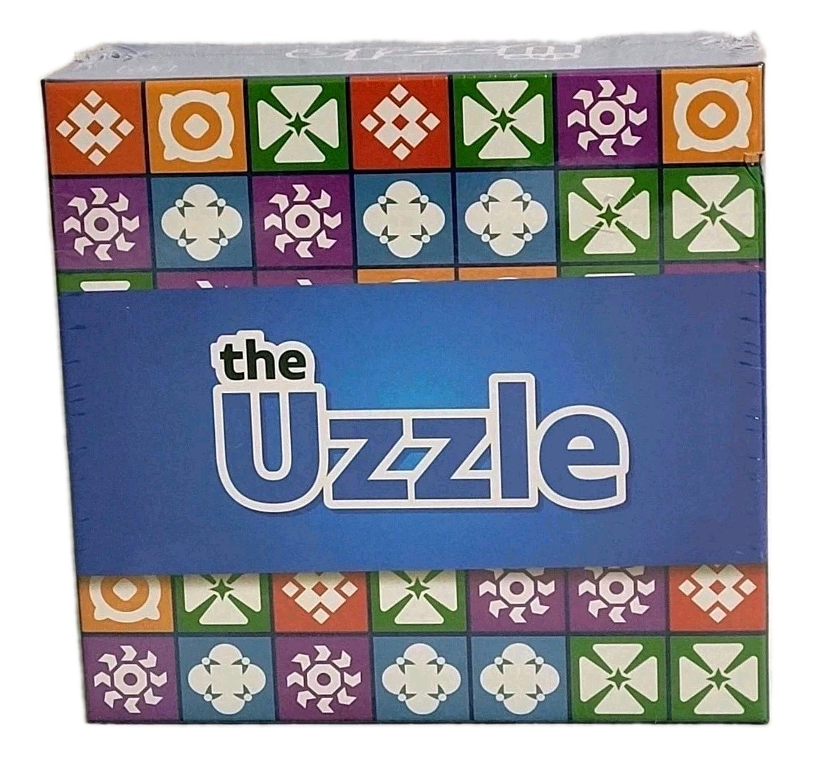 The Uzzle Board Game Block Puzzle Games for Ages 4+ Children & Adults New