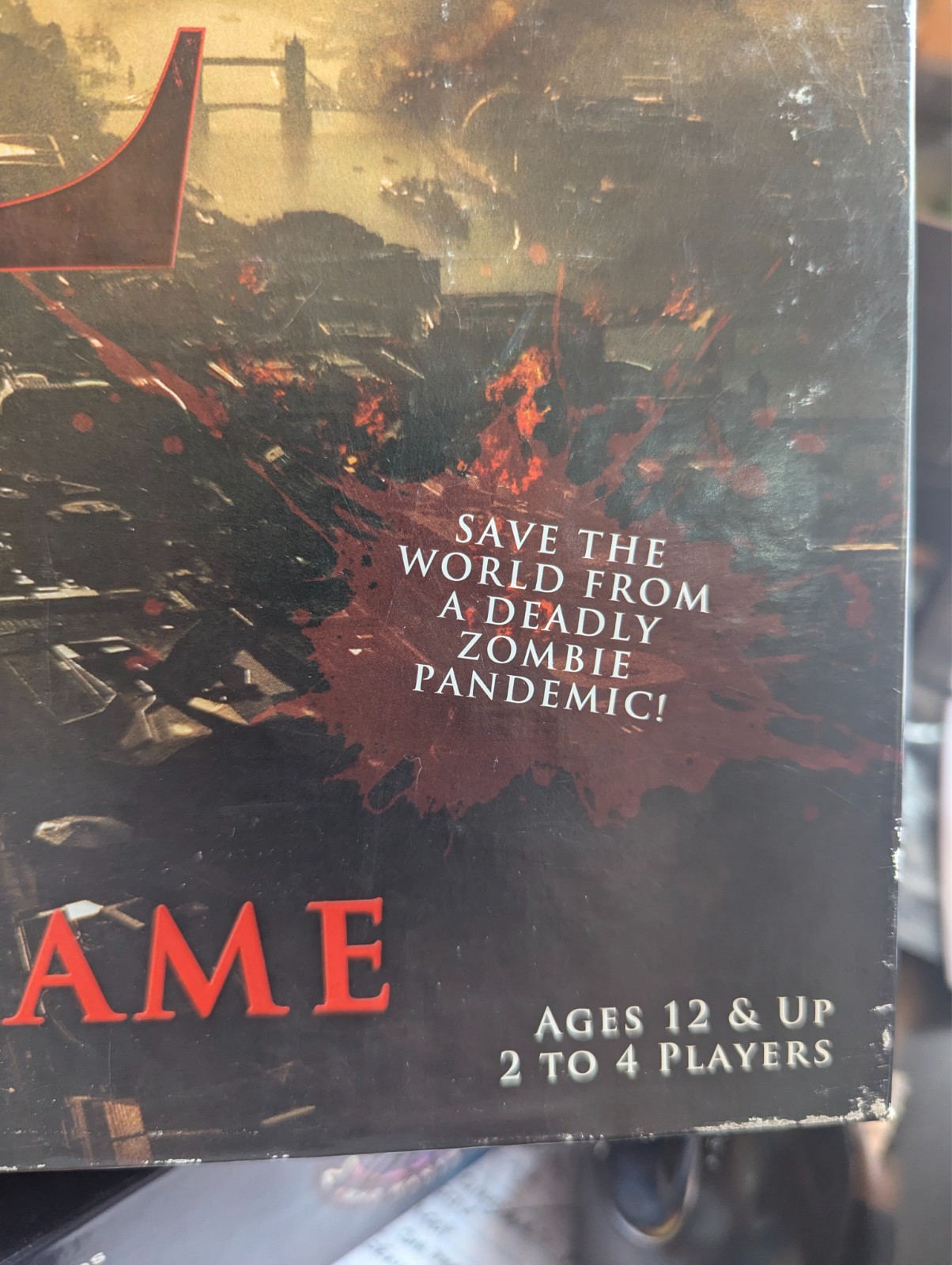 WORLD WAR Z The Game Board Game 100% COMPLETE 2013